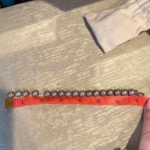 Authentic Tiffany&Co. silver ball bracelet